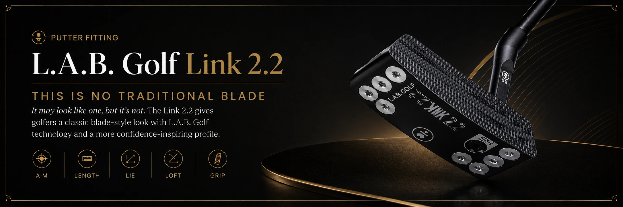 L.A.B. Golf Link 2.2 putter fitting option reviewed during L.A.B. Golf model selection