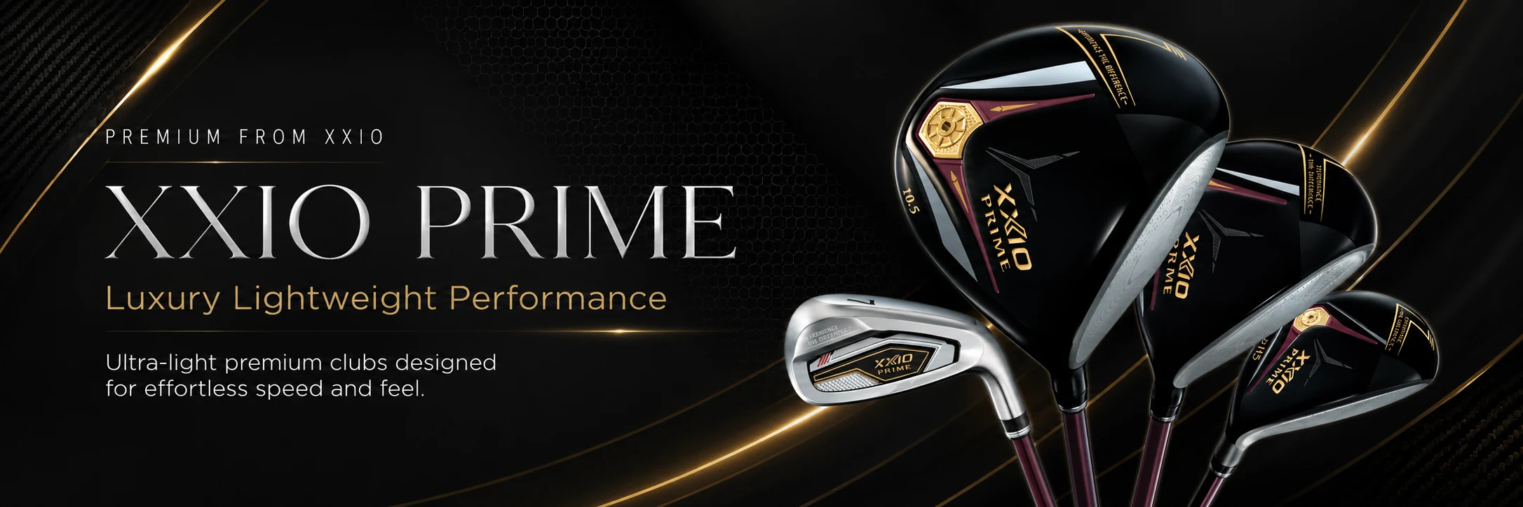 HYBRID-3 — XXIO lightweight long game fitting options XXIO lightweight long game fitting options