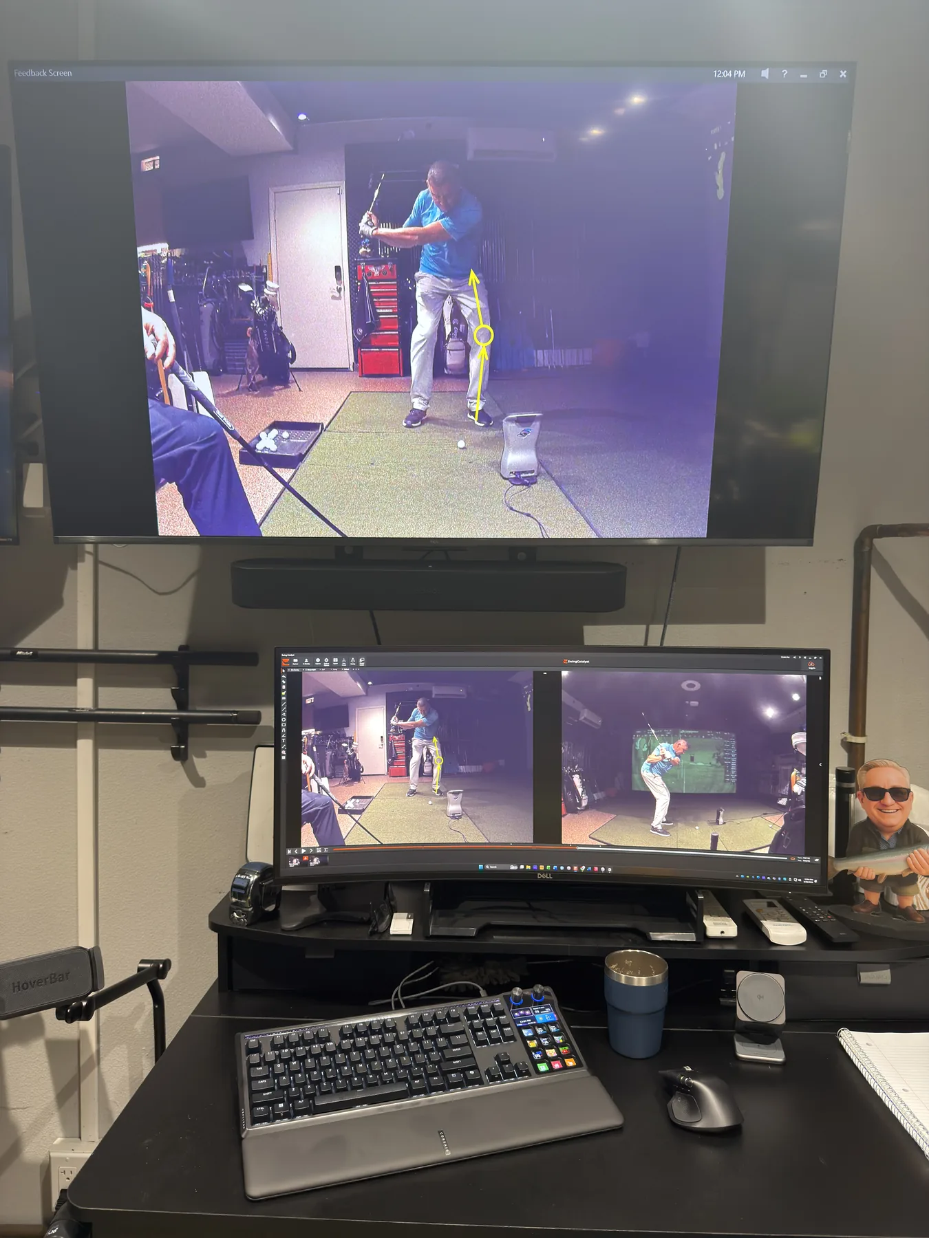 Swing Catalyst high-speed video analysis used at Perfectly Fit Golf in Escondido